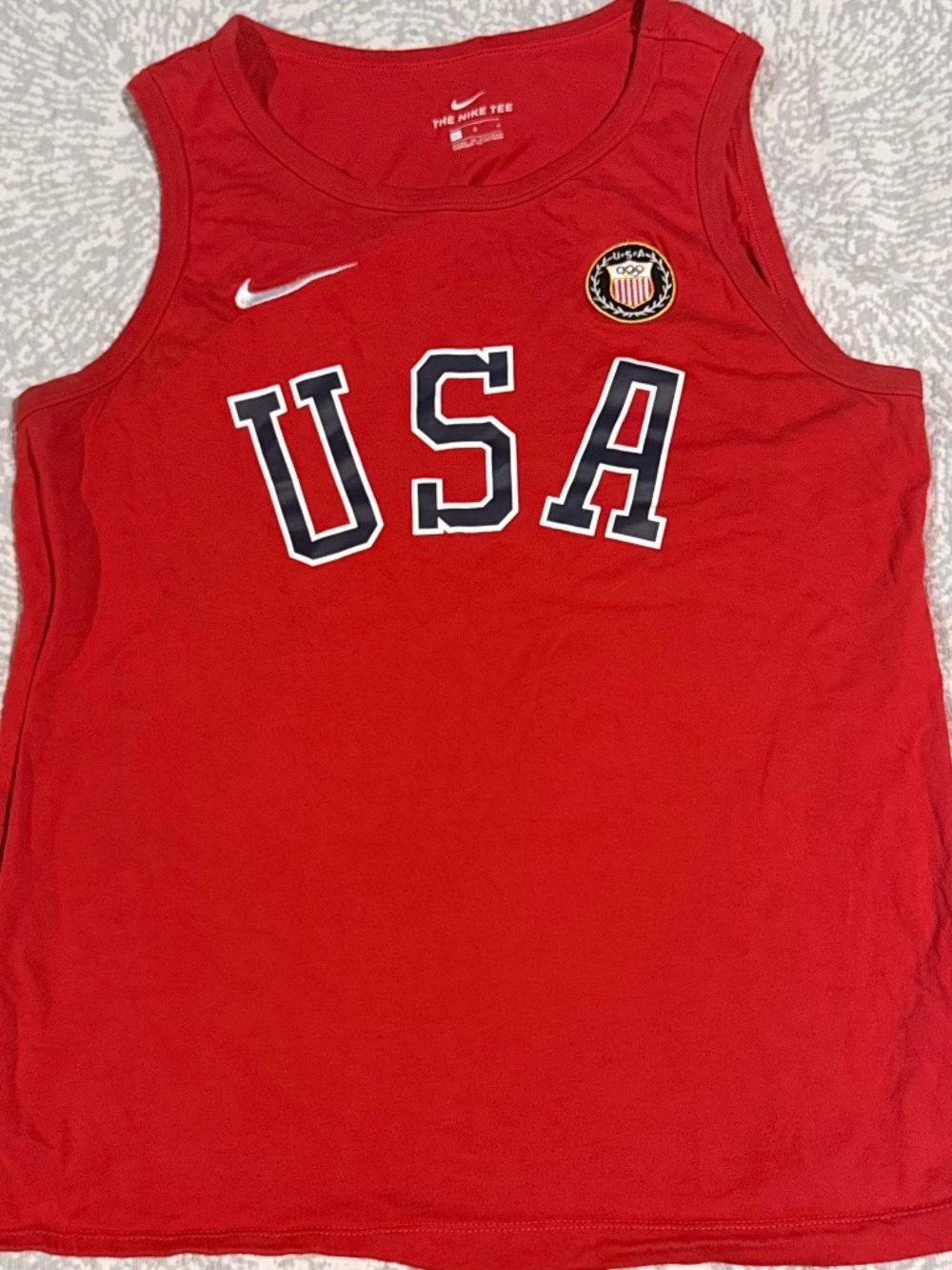 Nike Team USA Olympics Tank Top Sleeveless Shirt